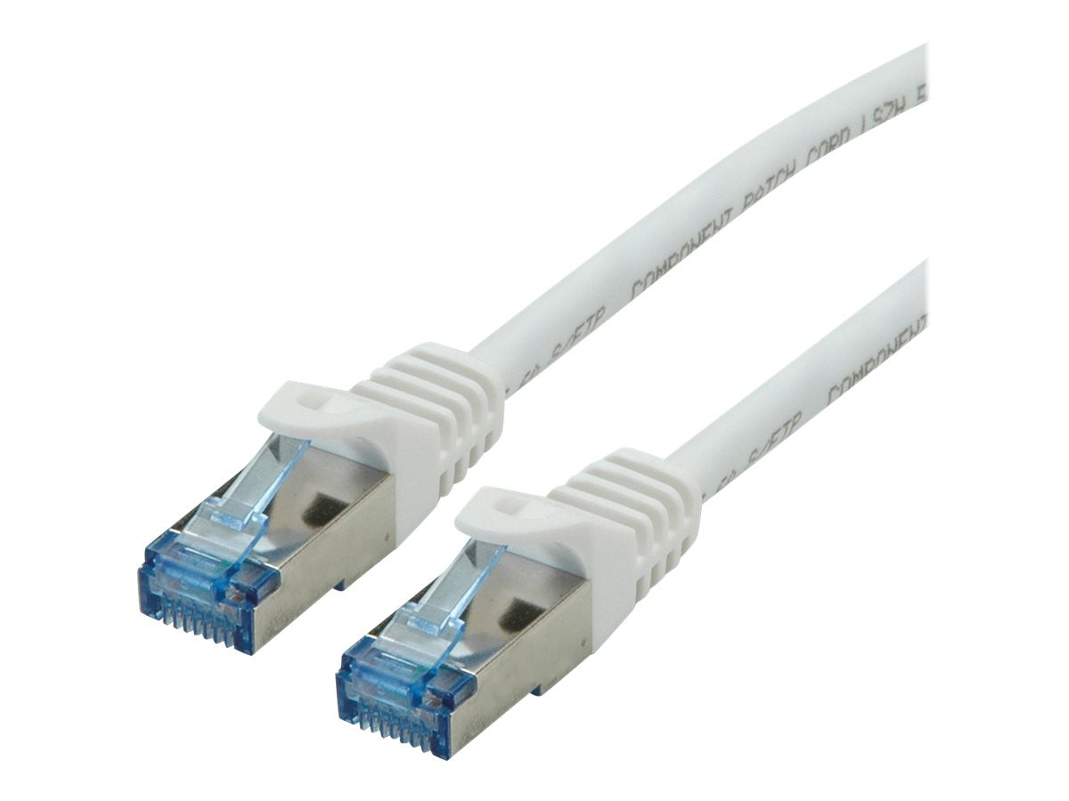 ROLINE Patchkabel Kat.6A S/FTP PiMF Component Level LSOH weiss 10m