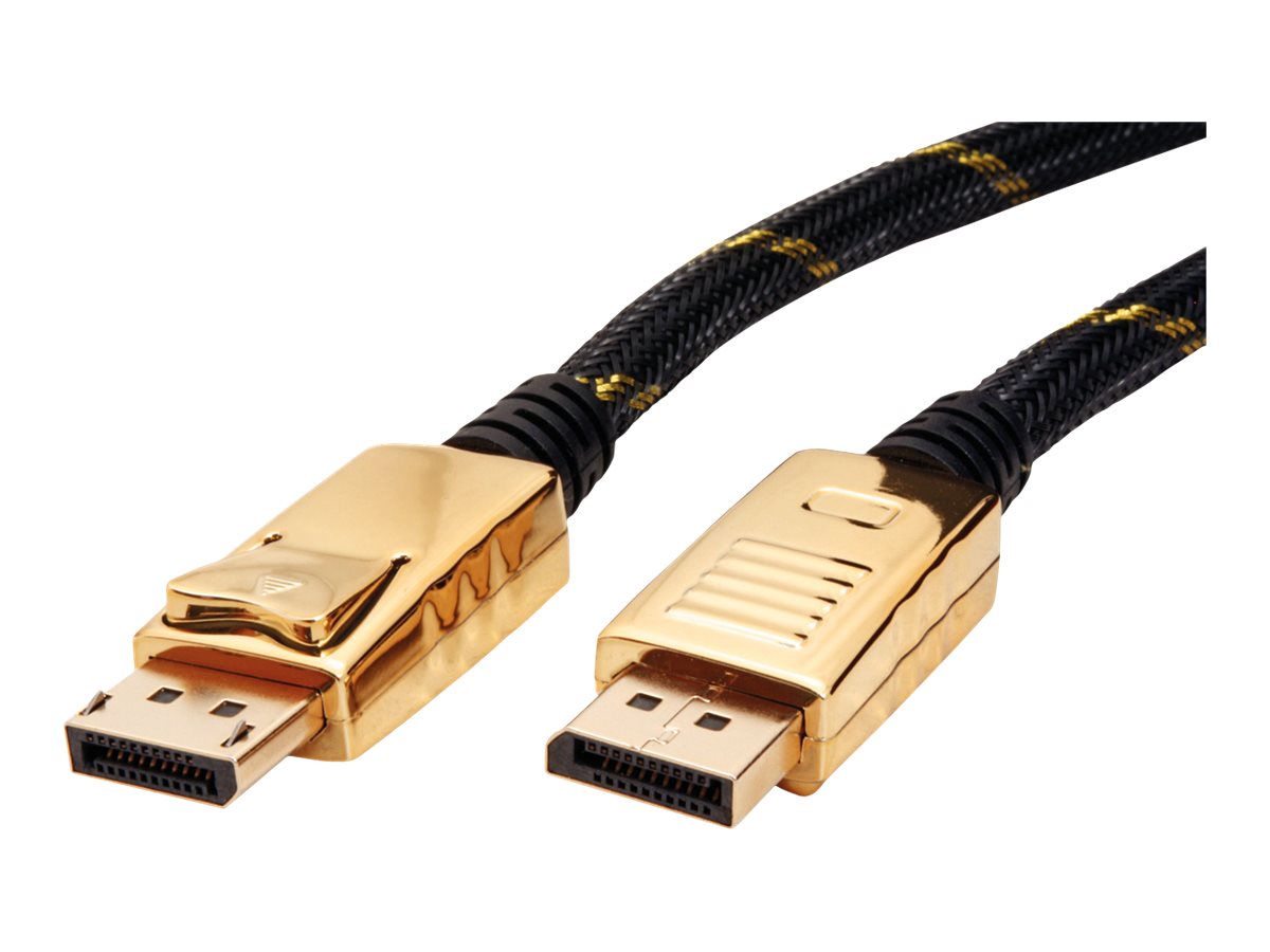 ROLINE GOLD DisplayPort Kabel DP ST - ST 2m Detailansicht