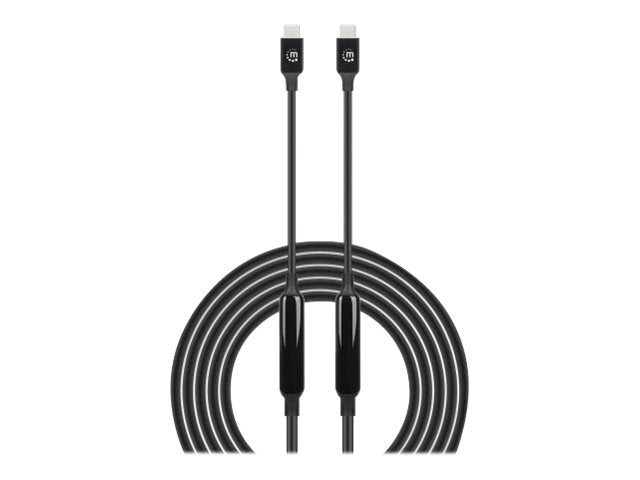 MANHATTAN USB 3.2 Gen 2 Aktives Typ-C Kabel Vorderansicht