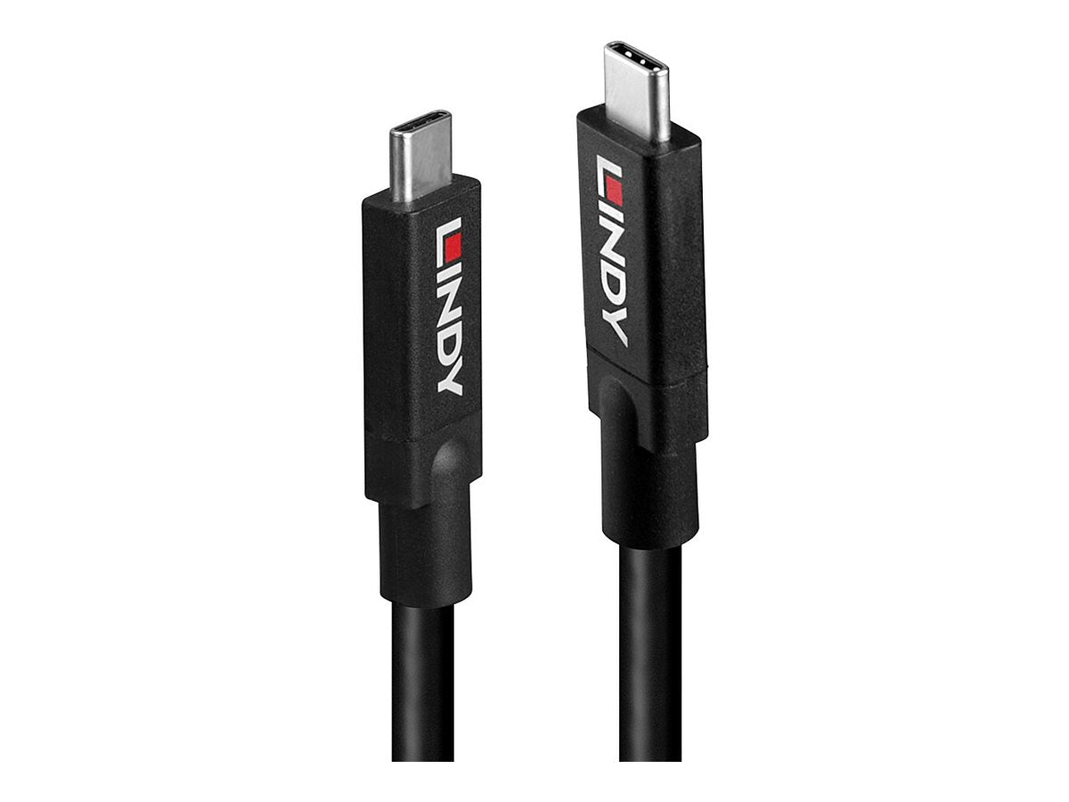 LINDY 3m USB 3.1 Gen 2 C/C Aktivkabel Detailansicht