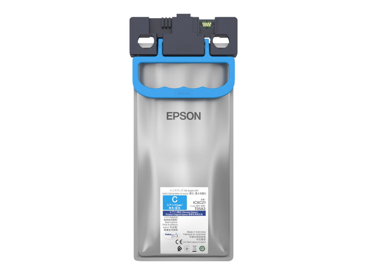 EPSON WorkForce Pro WF-C87xR Cyan XL Ink Supply Unit - Vorderansicht