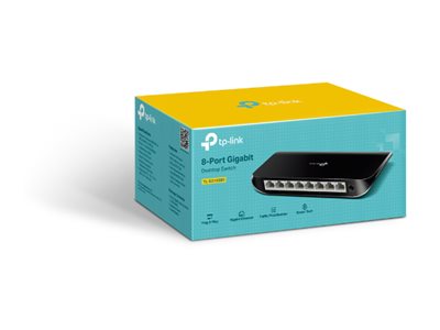 TP-LINK TL-SG1008D 8-Port Gigabit Desktop Switch Detailansicht