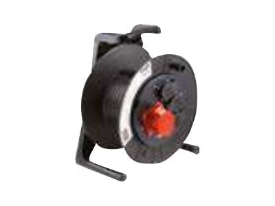 BACHMANN Kabeltrommel 4-f IP54 leer 3xSchuko 1xCEE 16A - Vorderansicht
