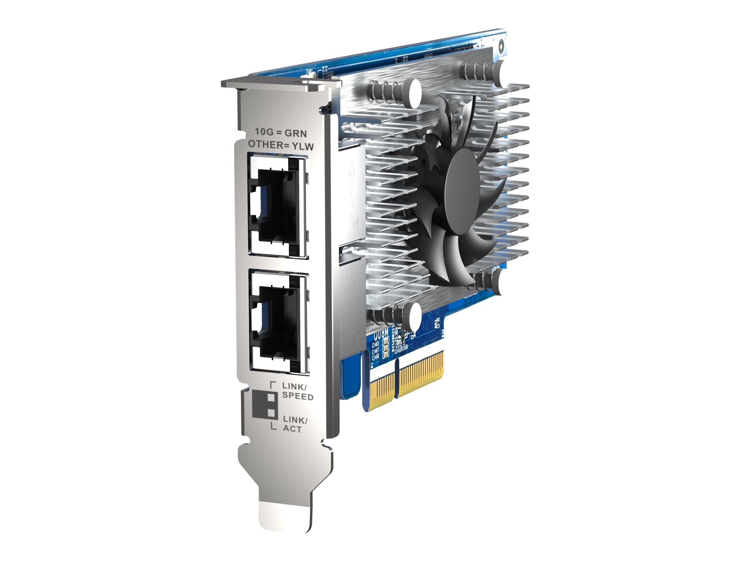 QNAP QXG-10G2T-X710 Netzwerkadapter Rückansicht