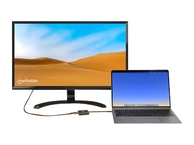 MANHATTAN USB-C auf HDMI 3-in-1 Docking-Konverter Verpackung