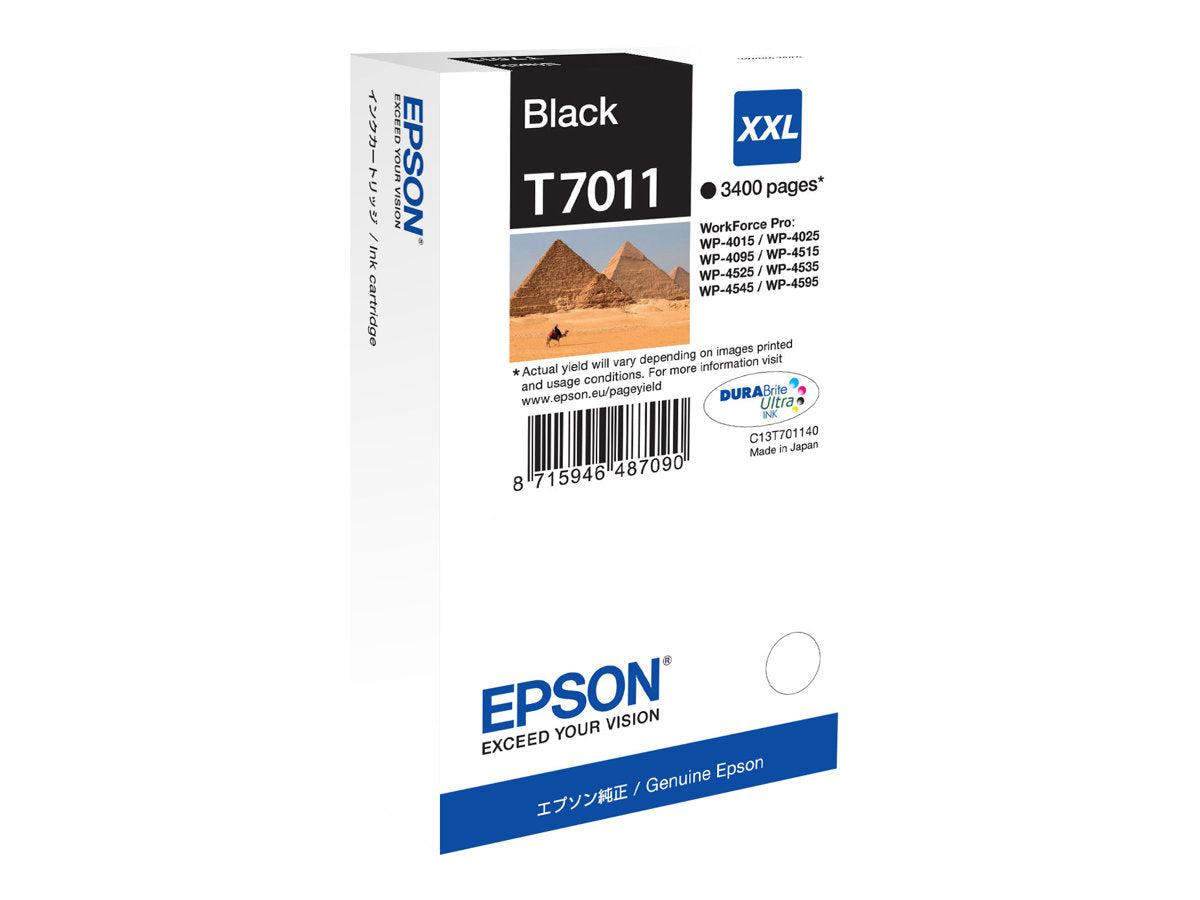 EPSON 1LB WP4000/4500 Tintenpatrone schwarz XXL Verpackung