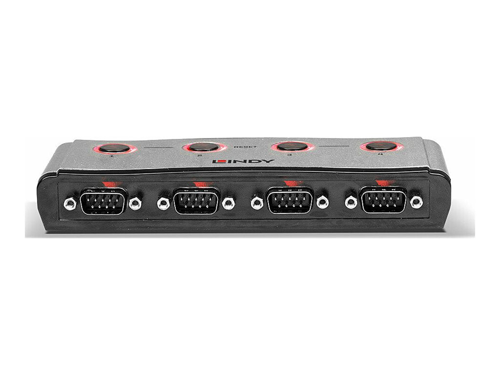LINDY USB-Seriell-Konverter 4 Port FTDI-Chipsatz Vorderansicht