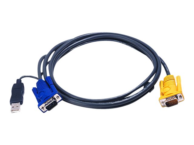 ATEN 2L-5202UP KVM-Kabel VGA USB Vorderansicht