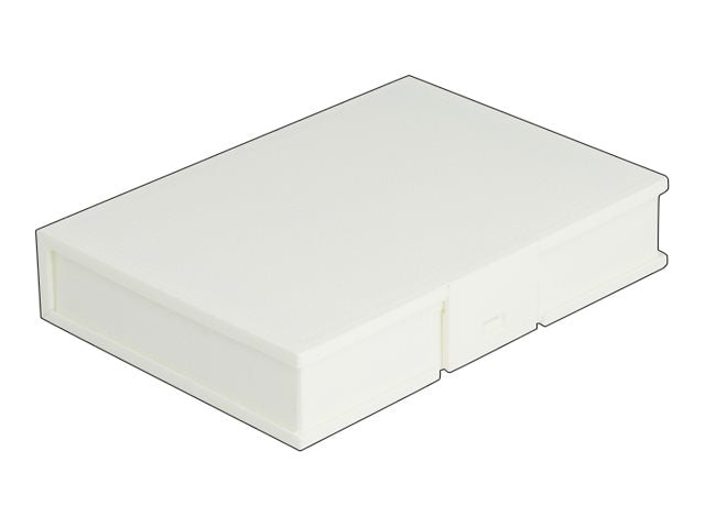 DELOCK Schutzbox für 8,89cm 3,5Zoll HDD - Vorderansicht