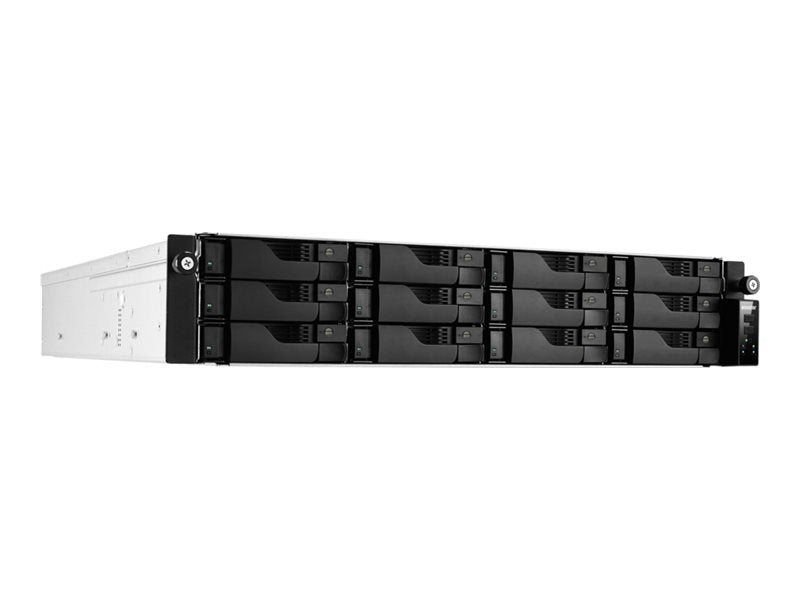 ASUSTOR Lockerstor 12 Pro Gen2 AS7212RDX NAS-Server Vorderansicht