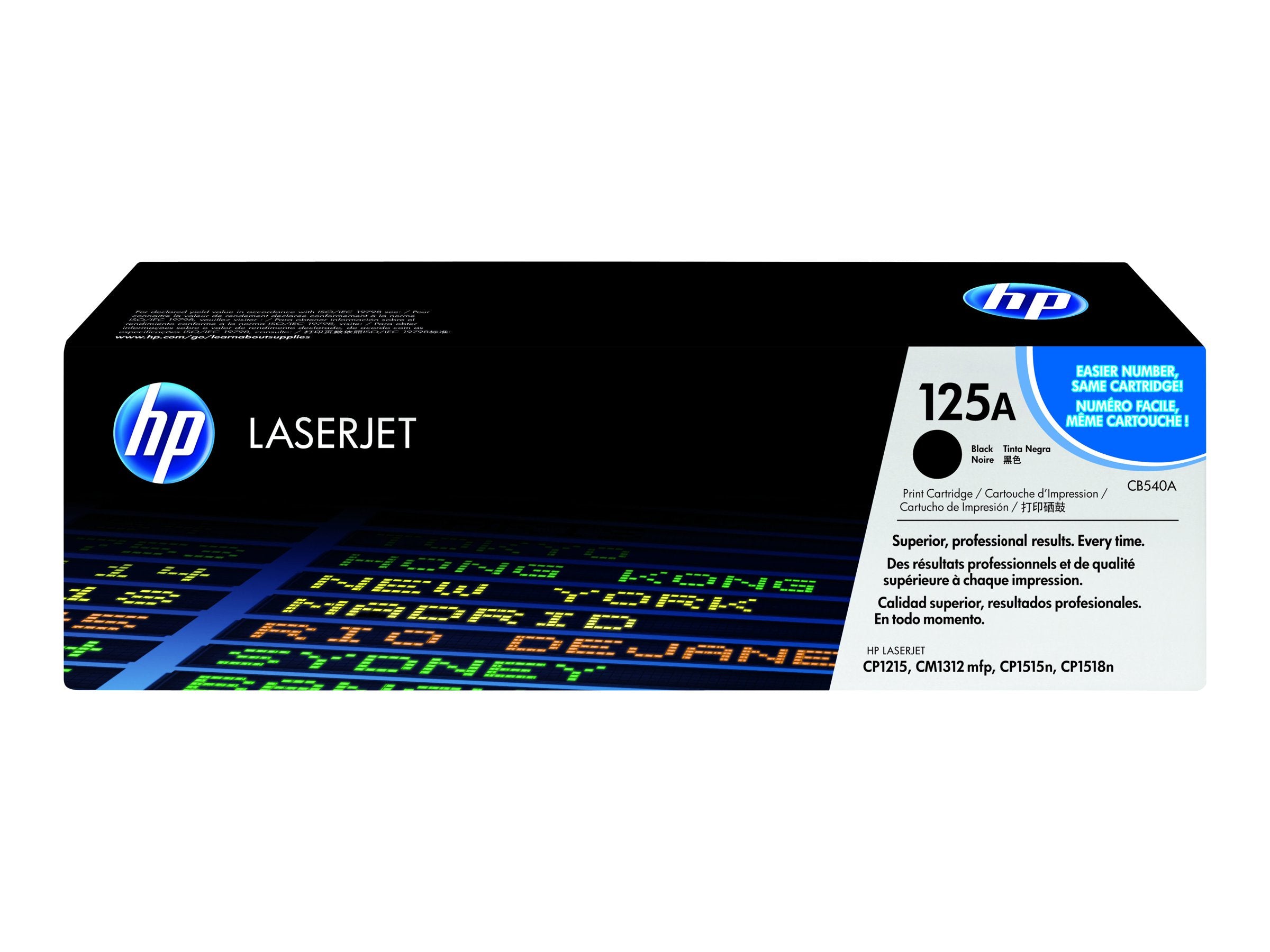 HP 125A Tonerpatrone schwarz Verpackung