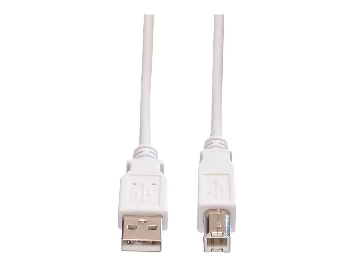 VALUE USB 2.0 Kabel Typ A-B weiss 1,8m Verpackung