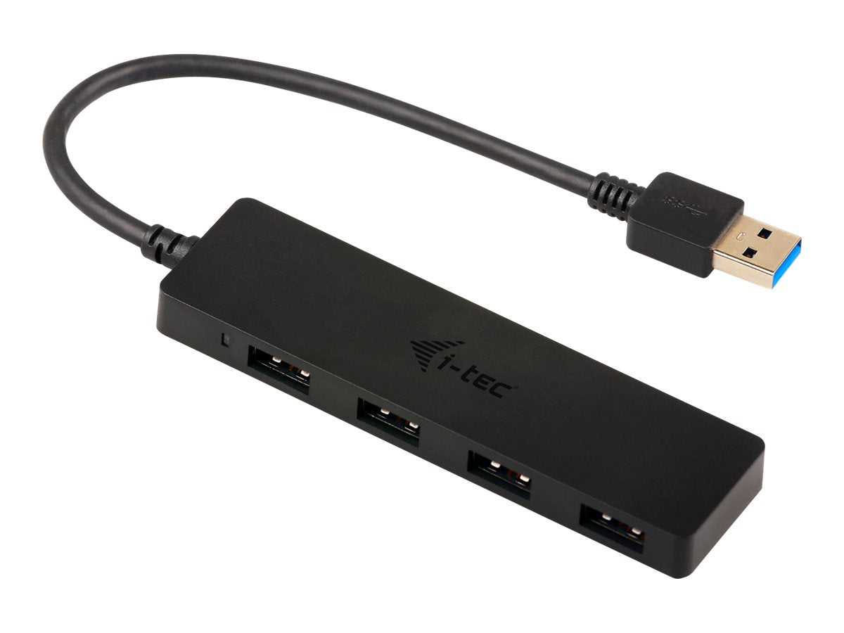 I-TEC USB 3.0 Slim Passive HUB 4 Port Seitenansicht