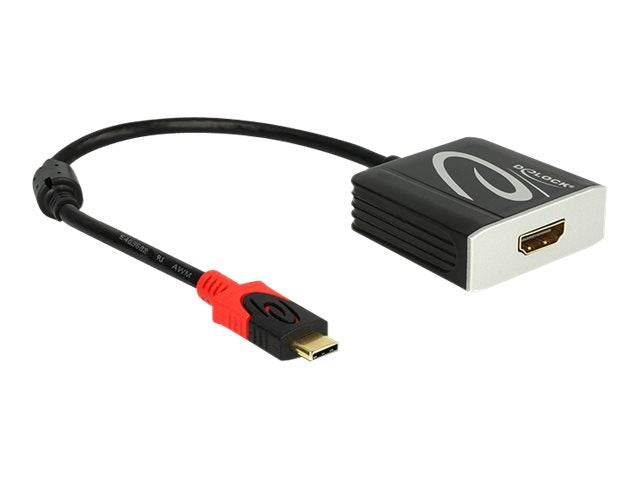 DELOCK Adapter USB Type-C Stecker > HDMI Buchse DP Alt Mode 4K 30 Hz - Vorderansicht