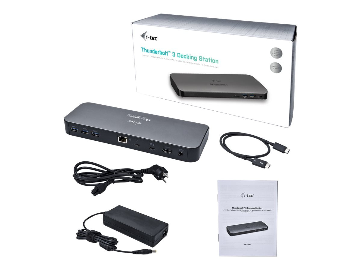 I-TEC Thunderbolt3 Dual 4K Docking Station Detailansicht