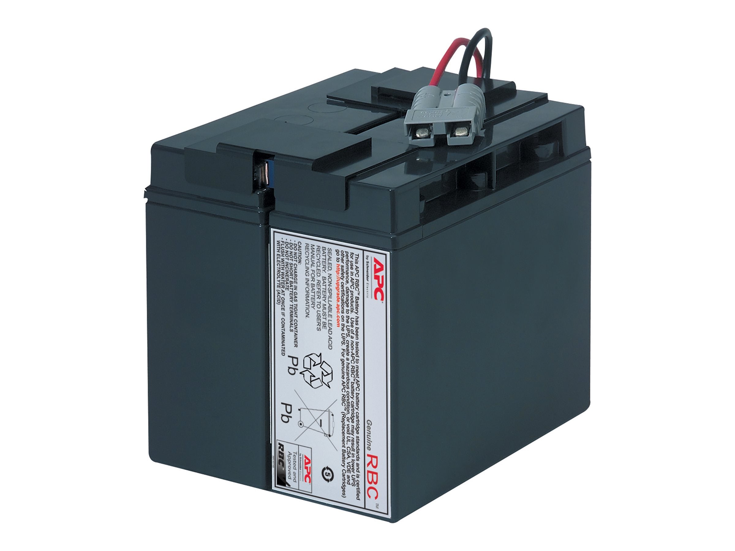 APC Replacement Battery Cartridge 7 UPS Akku - Vorderansicht