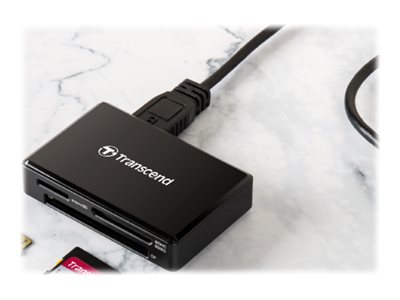 TRANSCEND All-in-1 Multi Memory Card Reader mit Kabel