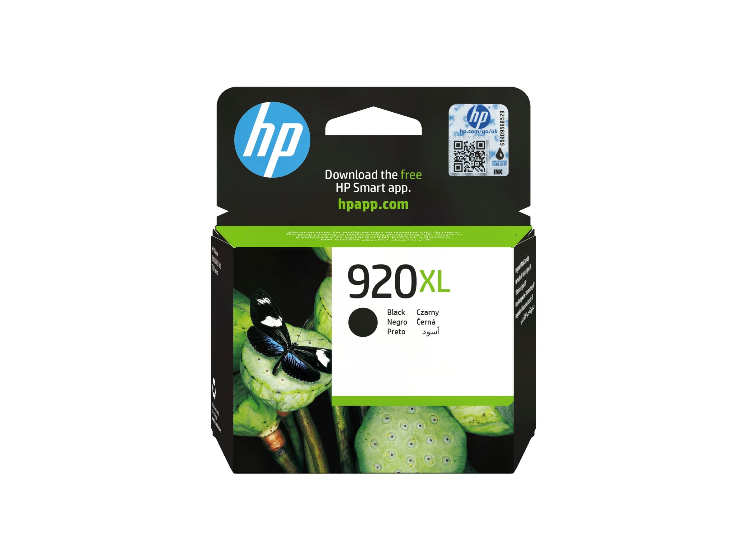 HP 920XL original Tintenpatrone CD975AE BGX schwarz hochergiebig Detailansicht