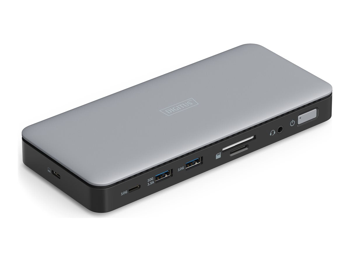 DIGITUS USB-C Docking Station 11-Port Vorderansicht