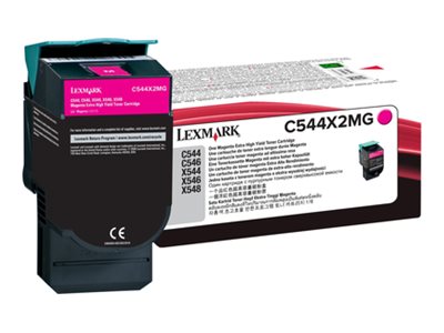LEXMARK C544, X544 Toner magenta Vorderansicht