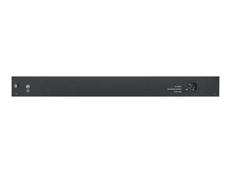 ZYXEL GS1920-24HPv2 28 Port Smart Managed PoE Switch Rückansicht