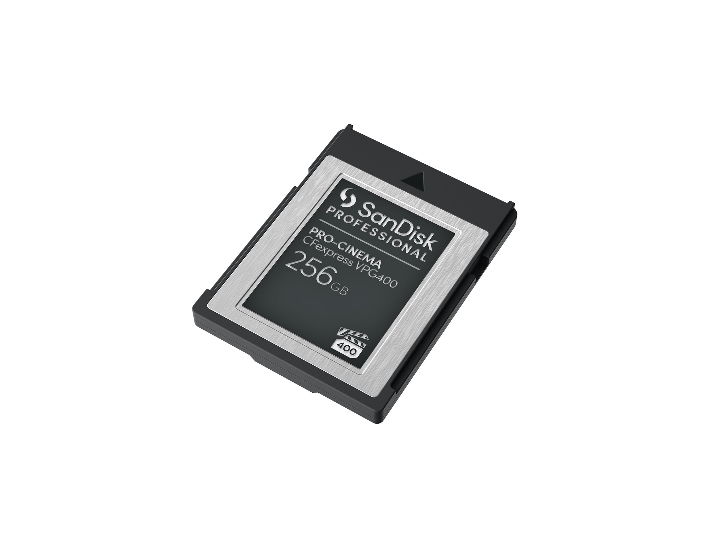SANDISK Professional PRO-CINEMA 256GB CFexpress VPG400 Type B Card Vorderansicht