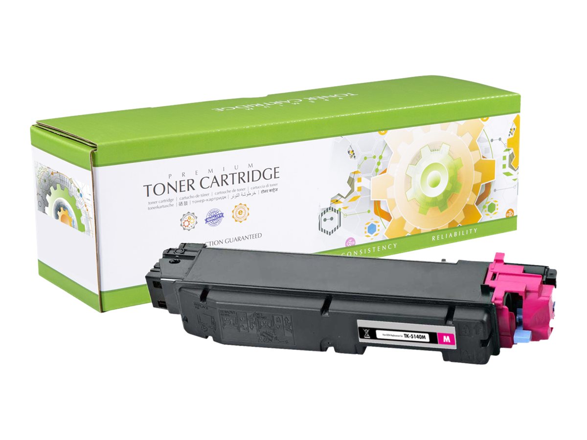 STATIC Tonerpatrone Kyocera TK-5140M magenta Vorderansicht