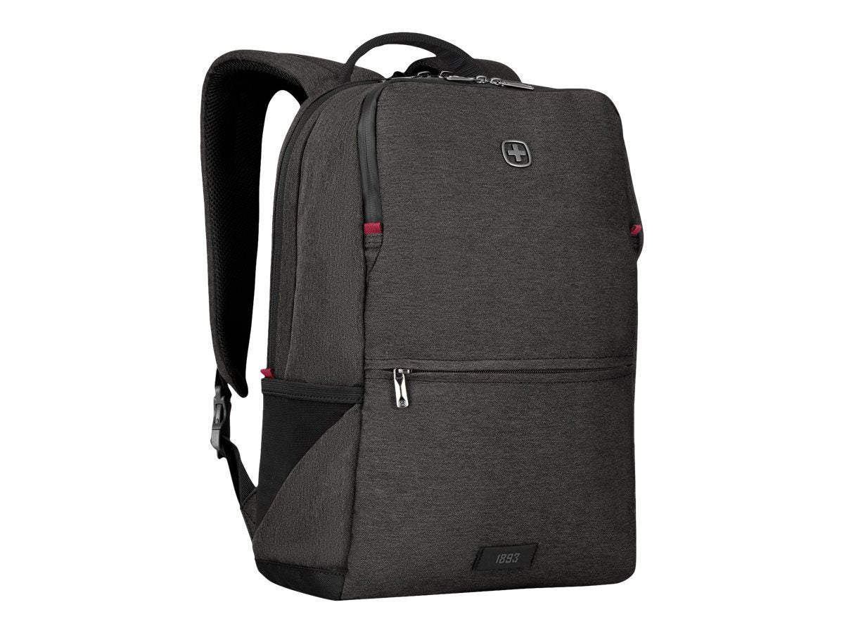 WENGER MX Reload Notebook-Rucksack Detailansicht der Reißverschlüsse
