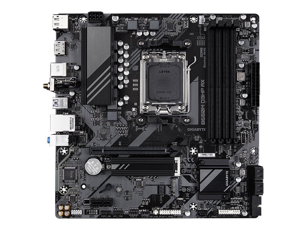 GIGABYTE B650M D3HP AX Motherboard Vorderansicht