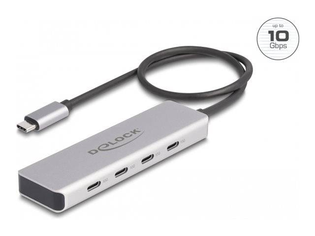 DELOCK USB 10 Gbps USB Type-C Hub Vorderansicht