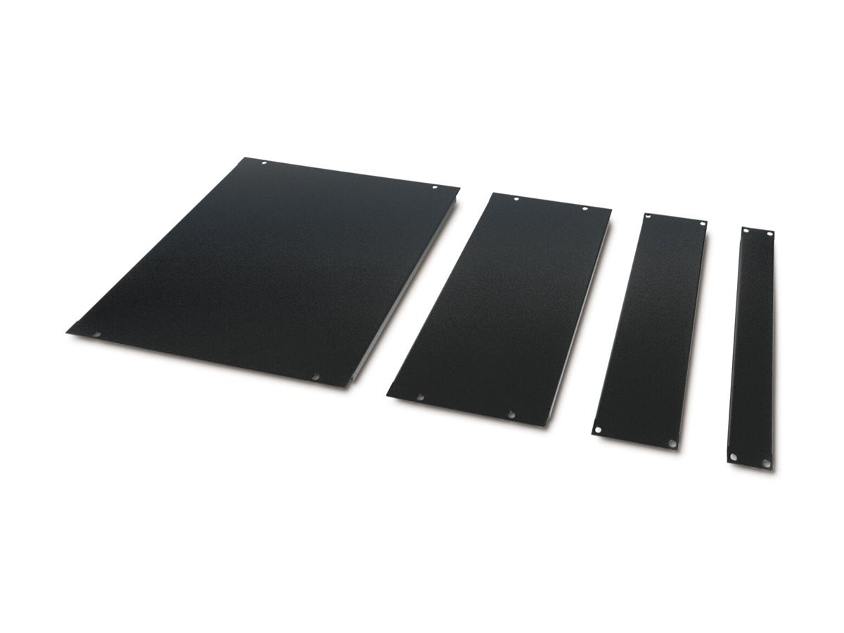 APC Blanking Panel Kit 8/4/2/1U schwarz - Verpackung