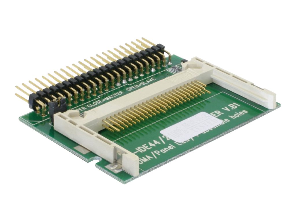 DELOCK Card Reader IDE 44pin Stecker zu Compact Flash - Vorderansicht