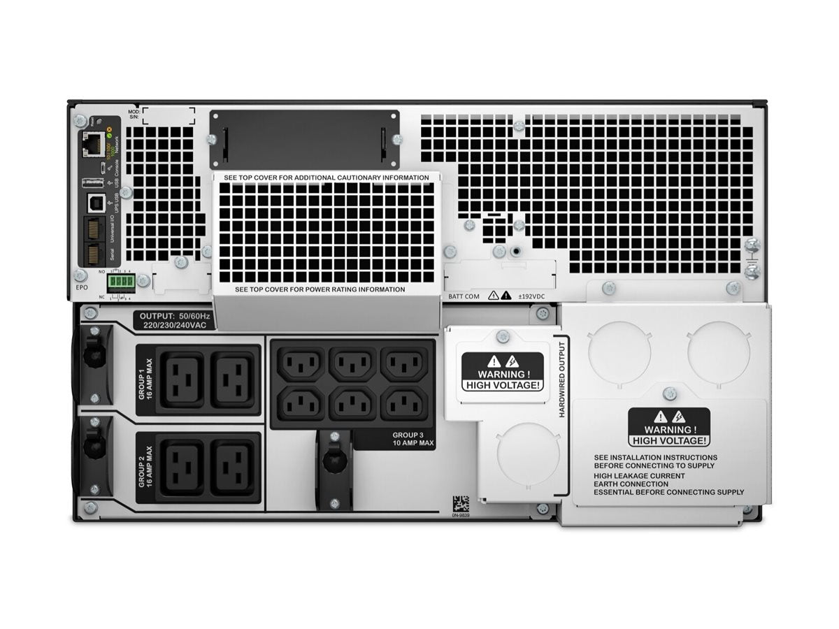 APC Smart-UPS SRT 8000VA RM 230V Vorderansicht