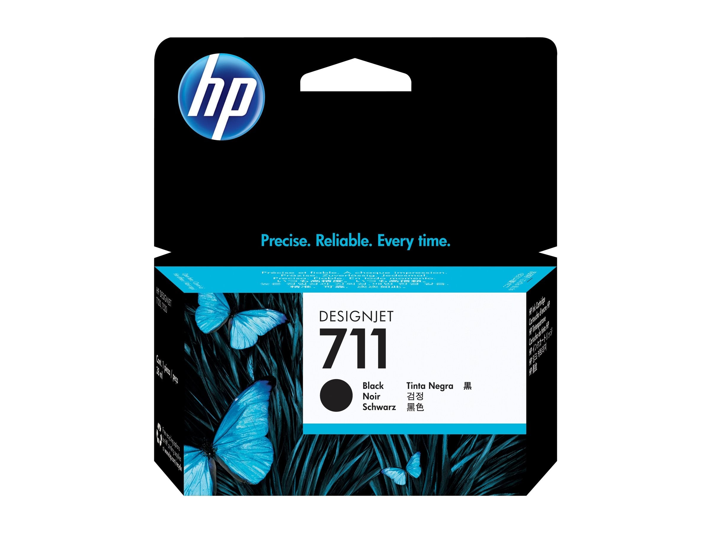HP 711 Original Tinte schwarz Verpackung