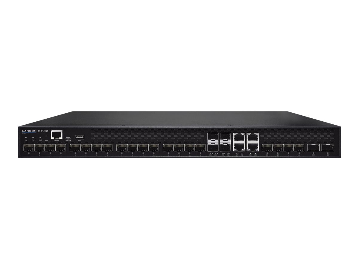 LANCOM XS-6128QF Switch Vorderansicht