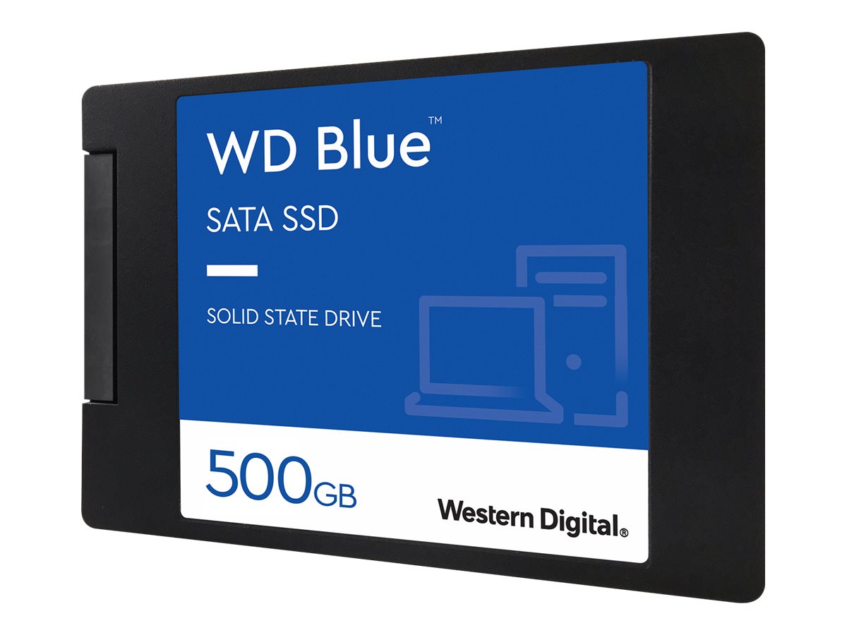 WD Blue 3D NAND SSD 500GB Vorderansicht