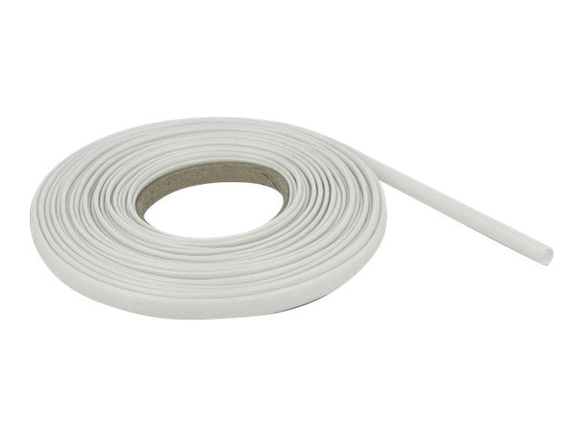 DELOCK Schutzschlauch Glasfasergeflecht 10 m x 8 mm weiss - Vorderansicht