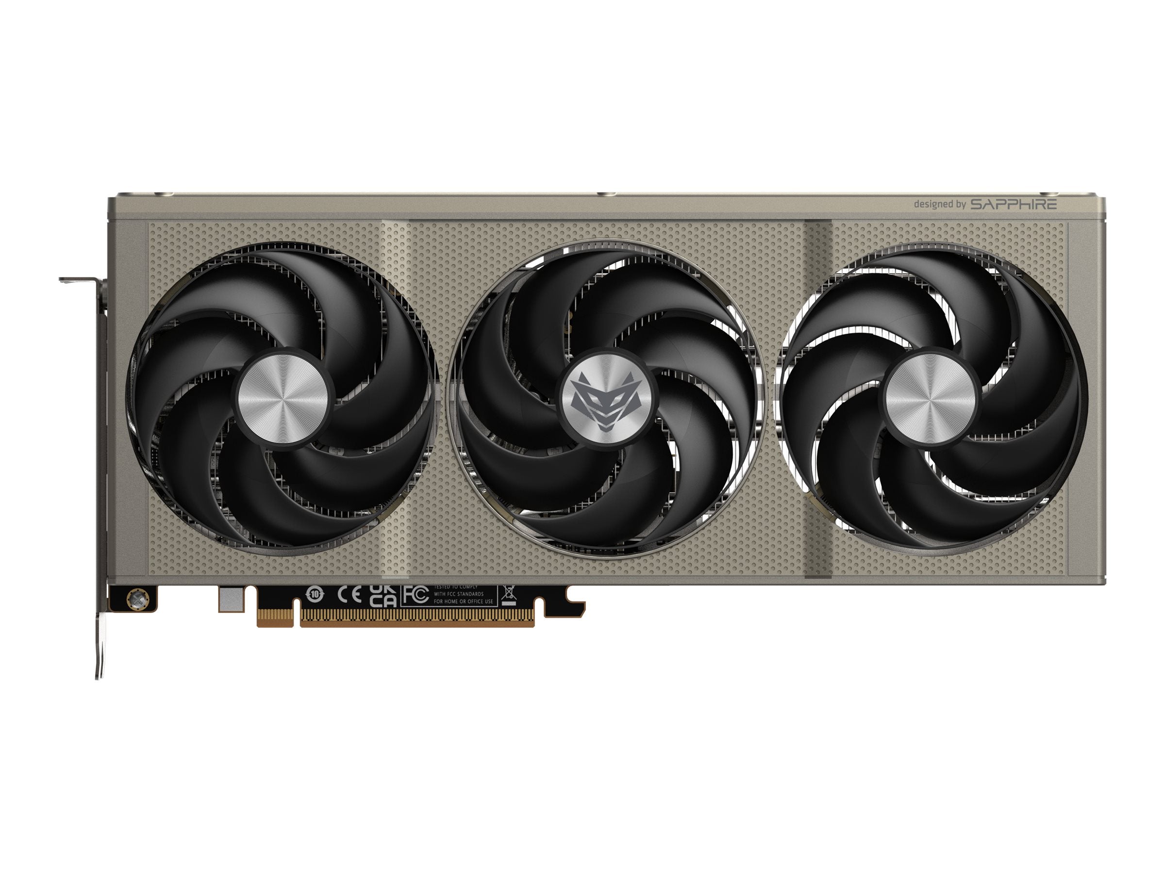 SAPPHIRE NITRO+ AMD RADEON RX 9060 XT GAMING OC 16GB DUAL HDMI / DP Vorderansicht