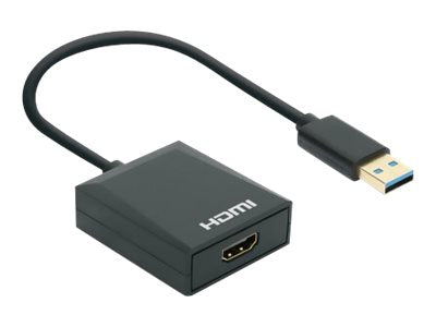 MANHATTAN 1080p USB-A auf HDMI-Adapter Verpackung
