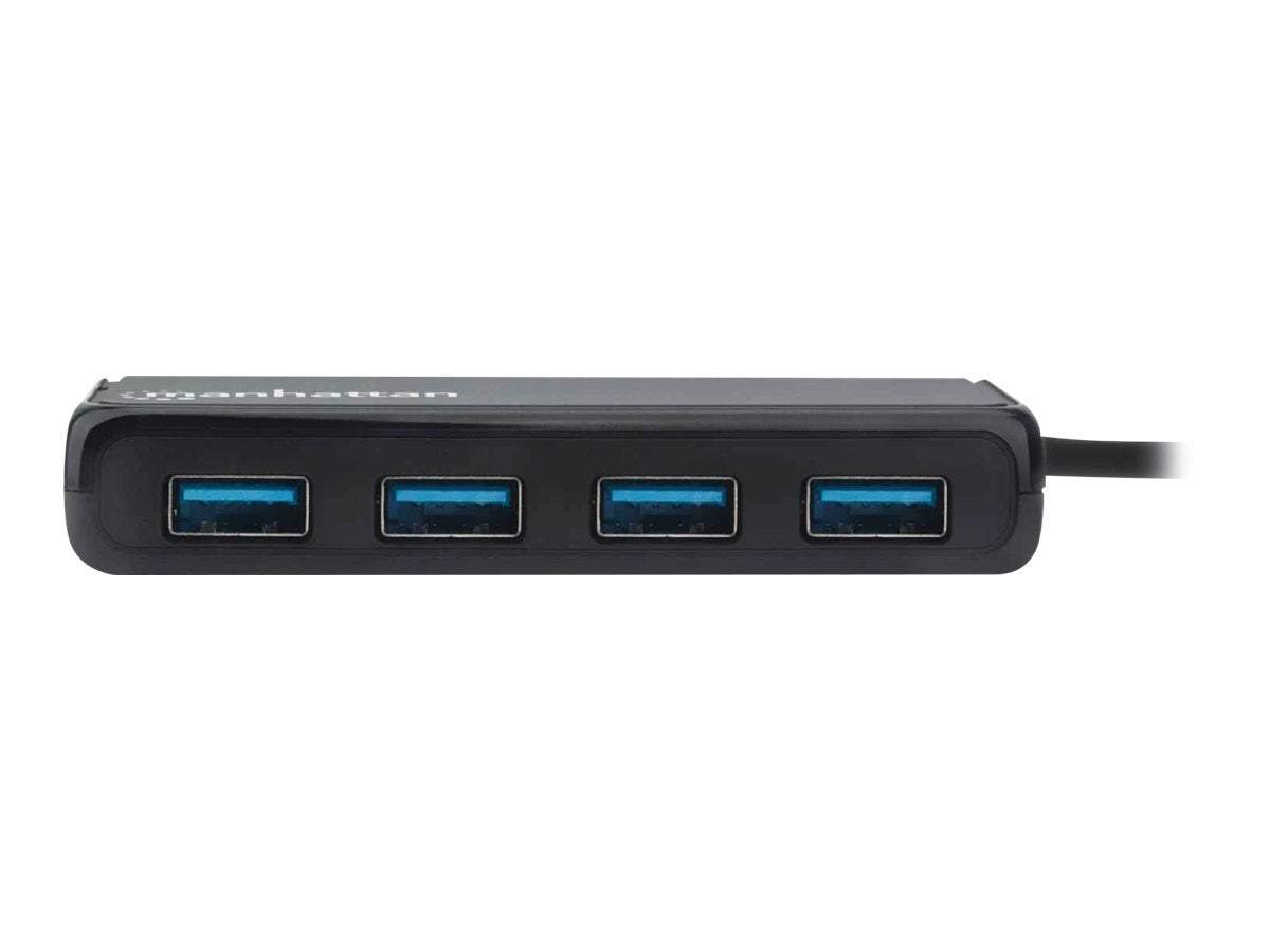 MANHATTAN 4-Port USB 3.2 Gen1 Hub Rückansicht
