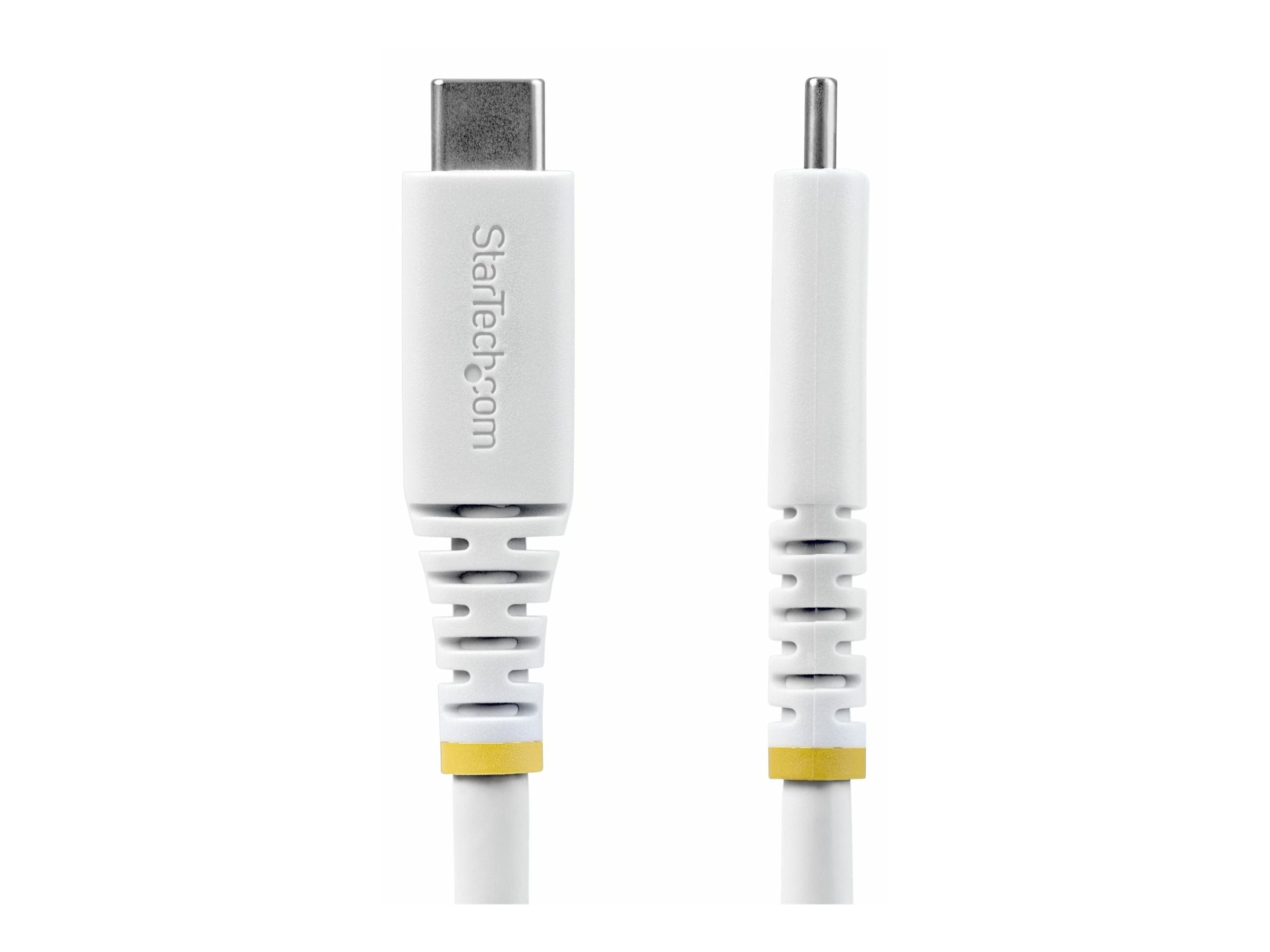 STARTECH.COM 2m USB4 Kabel 20Gbps USB-IF-zertifiziertes USB-C Kabel 240W PD EPR 4K 120Hz DP 2.1 TPE-Mantel Weiss