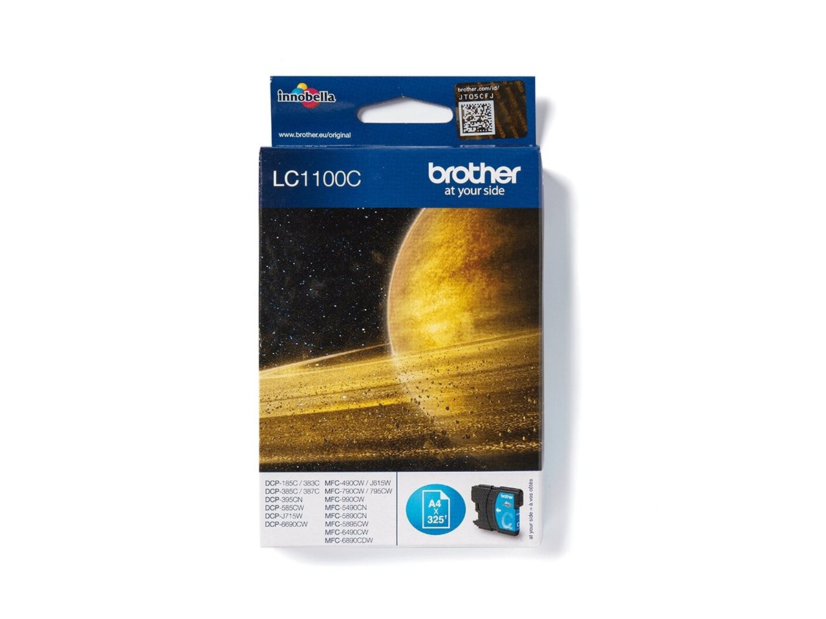 BROTHER LC-1100 Tinte cyan Vorderansicht