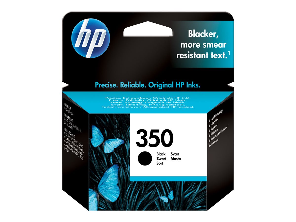 HP 350 original Tintenpatrone CB335EE UUS schwarz Verpackung