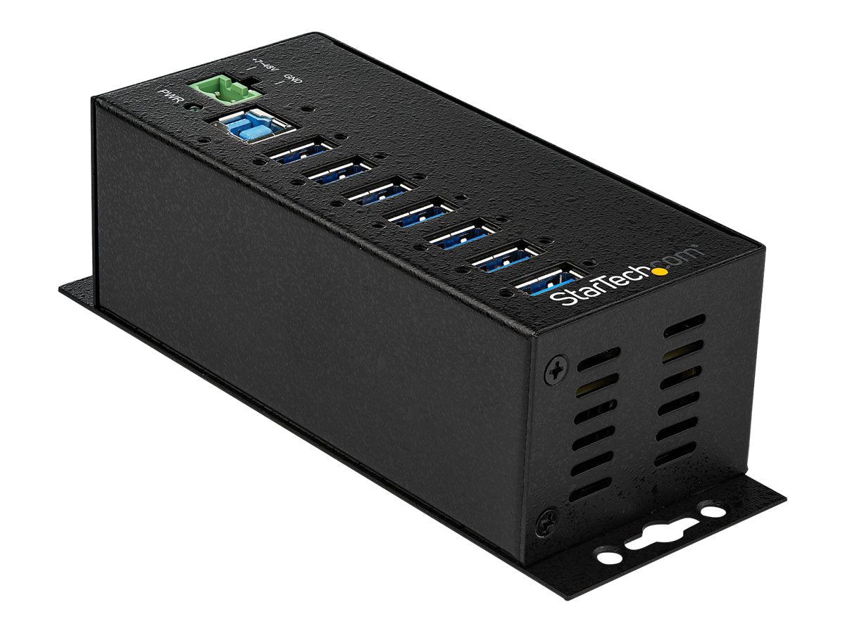 STARTECH.COM 7-Port Industrial USB 3.0 Hub Detailansicht