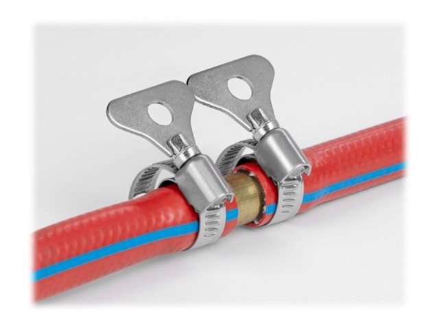 DELOCK Schlauchschelle mit Flügelmutter 13-19mm 10 Stück Metall