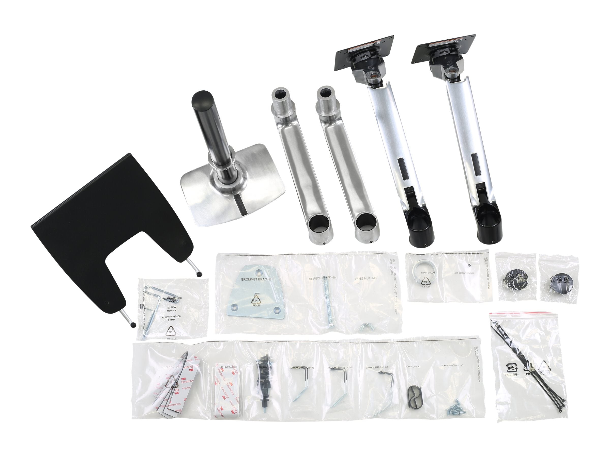 ERGOTRON LX Doppelschirmlösung Verpackung