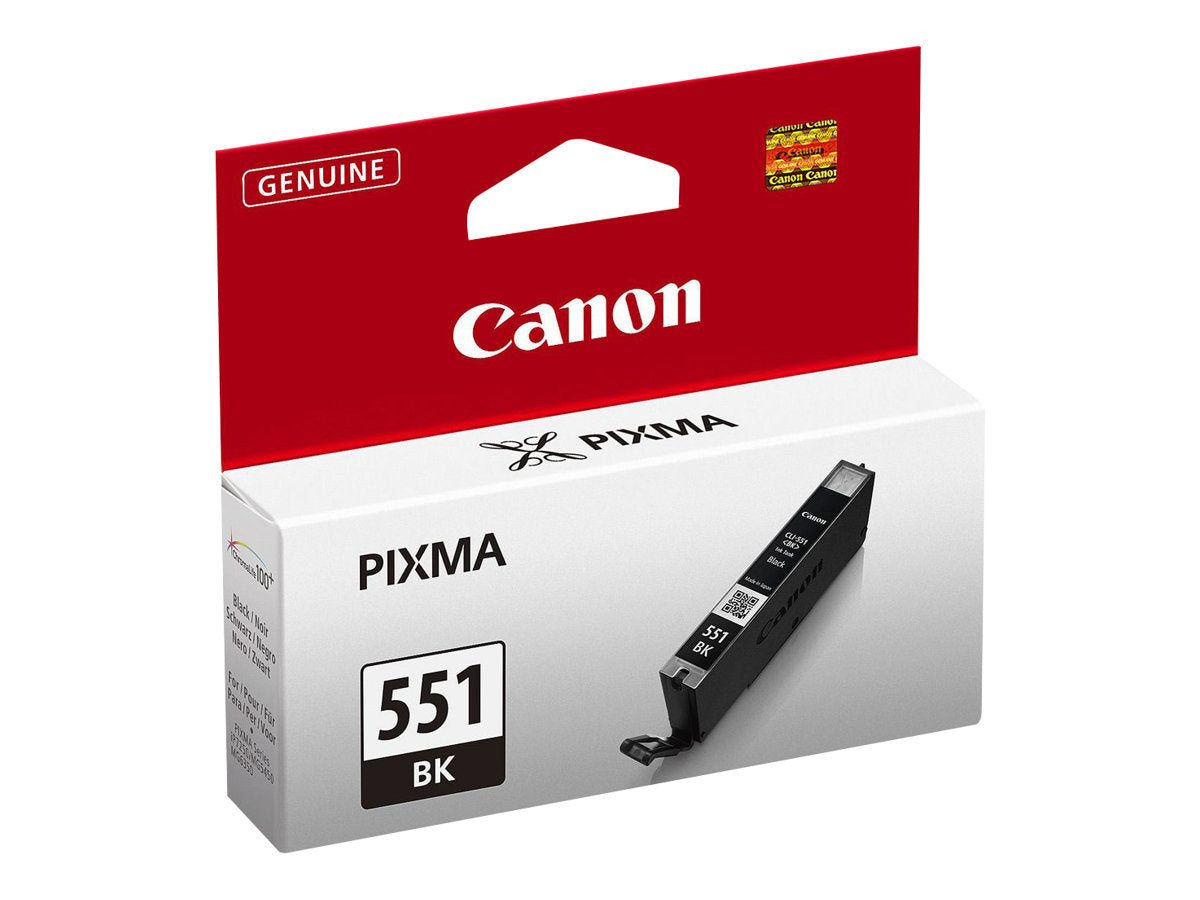 CANON 1LB CLI-551BK Tintenbehälter schwarz Vorderansicht