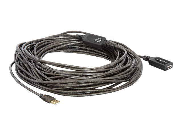 DELOCK Kabel USB 2.0 Verlängerung aktiv 20m - Vorderansicht