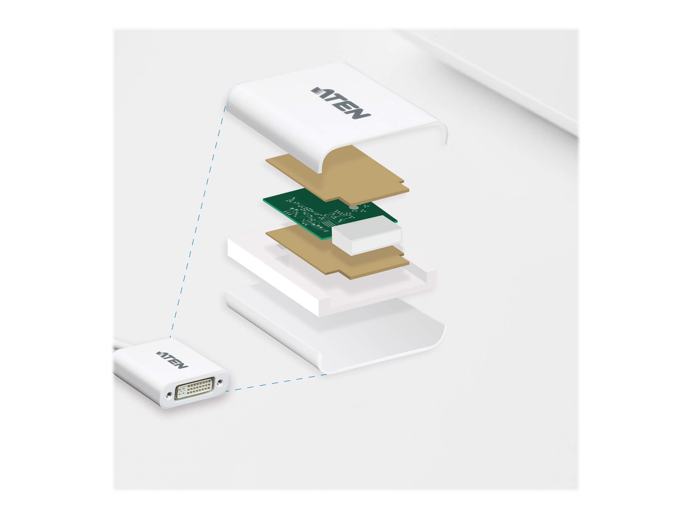 ATEN VC965 DisplayPort to DVI Adapter Detailansicht