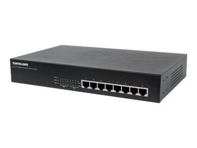 INTELLINET 8-Port PoE+ Desktop Gigabit Switch Detailansicht